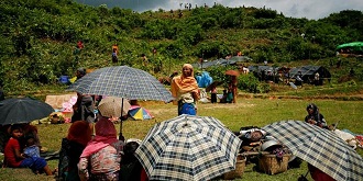 penampungan rohingya