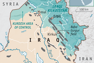 peta kurdi