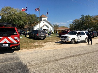 penembakan gereja texas