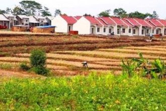 sawah jadi perumahan