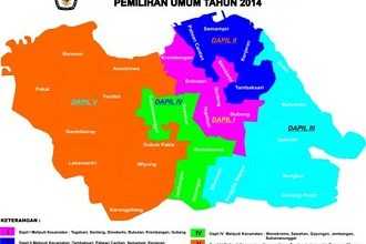 peta dapil 2014