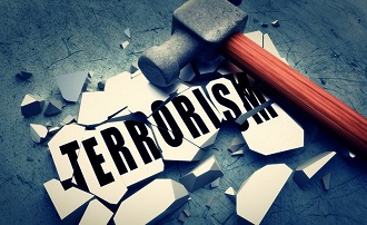 teroris ilustrasi
