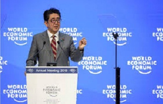 abe world economic forum