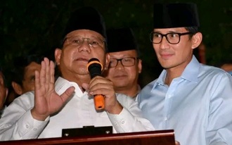 papa online prabowo keliling