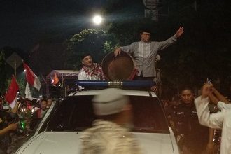 anies pantau takbir keliling