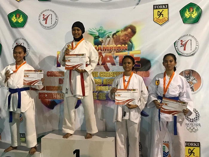 Even Cimahi Open Karate Championship 2019, Tim Poltekesos Raih Kemenangan