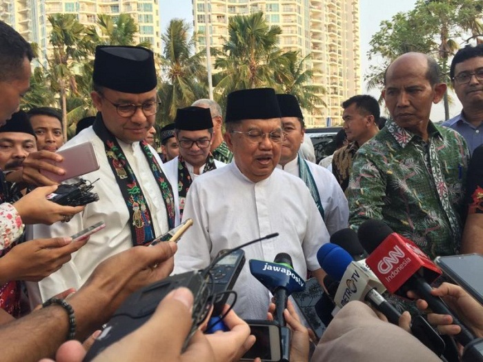 Jamin 99,9 Persen Masjid-Mushala Tak Radikal, JK: Satu atau Dua Menjurus