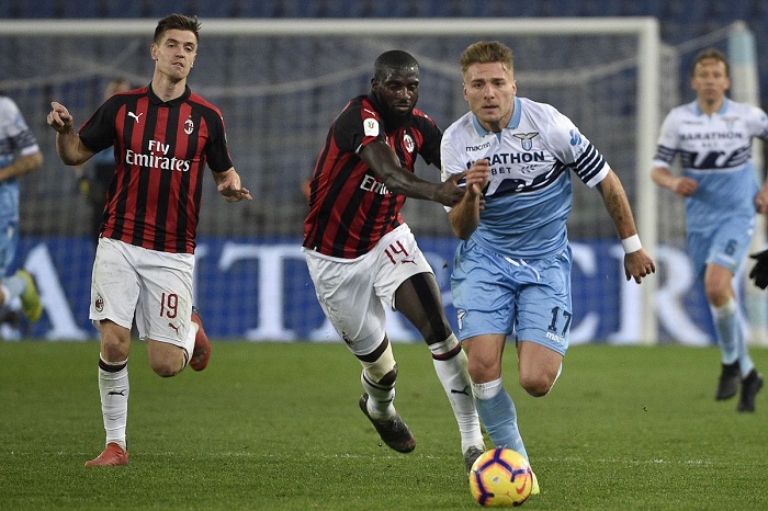 Lazio Sukses Taklukan AC Milan dengan Skor 2-1