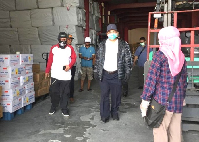 Bantu Warga Terdampak Covid-19, Harry: Distribusikan 12.350 Paket Sembako bagi 5 Klaster