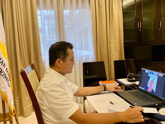 Aktif Tangani Covid-19, Mensos: Pilar Sosial Garda Terdepan Kemensos