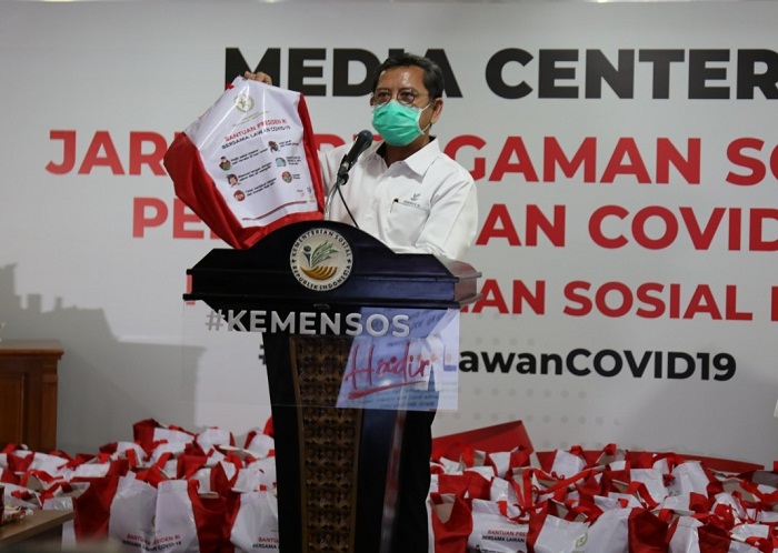 Bansos Sembako untuk Jabodetabek Siap Disalurkan Kementerian Sosial
