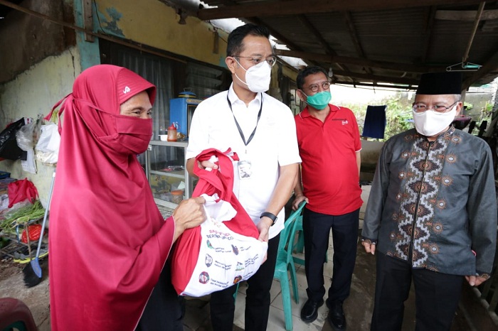 Usai Halbil Daring, Mensos Cek Gudang dan Penyaluran Bansos di Depok