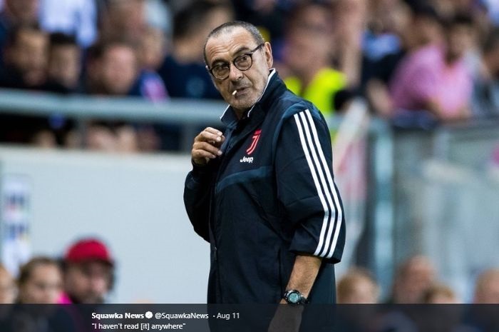 Hasil Bermain Imbang, Sarri Terkejut dengan Penampilan Juventus