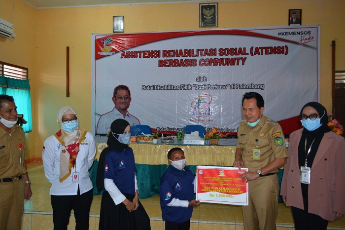 Kemensos Gelar ATENSI Berbasis Community ke-4 Bagi Disabilitas Fisik di Kota Prabumulih