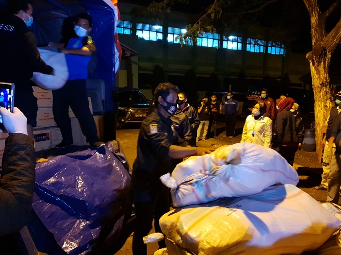 Kemensos Distribusikan Bantuan Logistik Korban Banjir di Pebayuran Kabupaten Bekasi