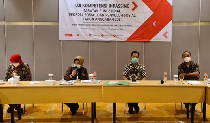 Pusbangprof Peksos dan Pensos Gelar Uji Kompetensi Inpassing Jabatan Fungsional