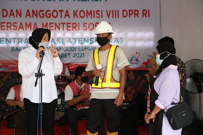 Dukung Mensos di Sentra Kreasi ATENSI, Komisi VIII DPR Apresiasi dan Berikan Dukungan