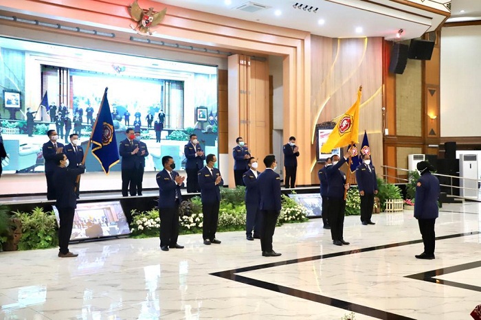 Kukuhkan PNKT Periode 2020-2025, Mensos: Jangan Terkotak Kotak dan Terpecah Belah