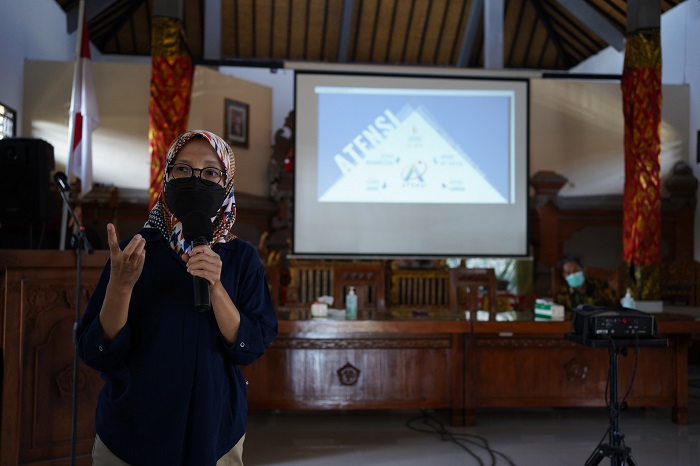 Sosialisasi ATENSI, Kanya: Semua Balai Wajib Berikan Layanan Multifungsi