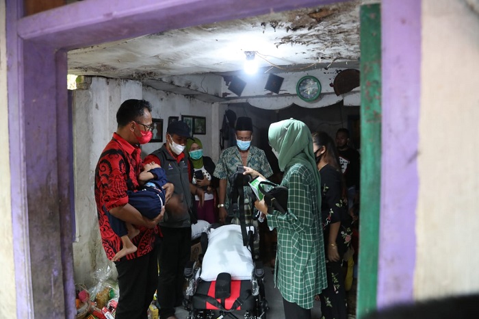 Kunjungi Kakak Beradik Penderita Mikrosefalus, Mensos Bantu Asupan Nutrisi Hingga Stimulan Ekonomi