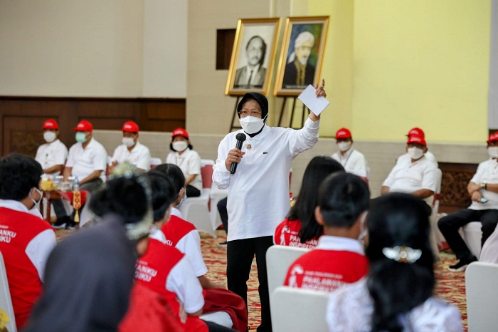 Gelar Acara Penguatan Nilai Kepahlawanan, Mensos Ajak Anak-anak Menerapkan Dalam Kehidupan Sehari-hari