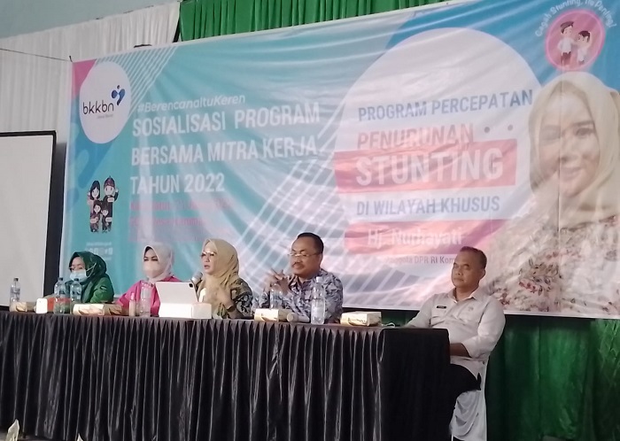 Prihatin Stunting Masih Tinggi, Hj Nurhayati Sosialisasi ke Garut