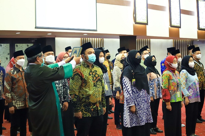 Sekjen Kemnaker Lantik Sebanyak 294 Pejabat Fungsional