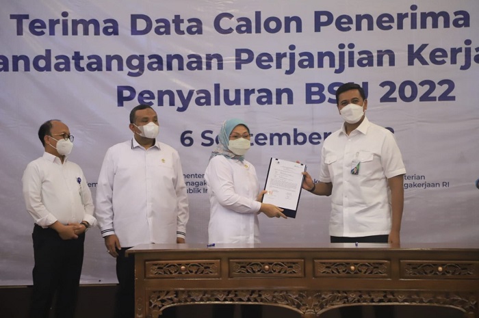 Tahap Awal Kemnaker Terima 5 Juta Data Calon Penerima BSU Tahun 2022