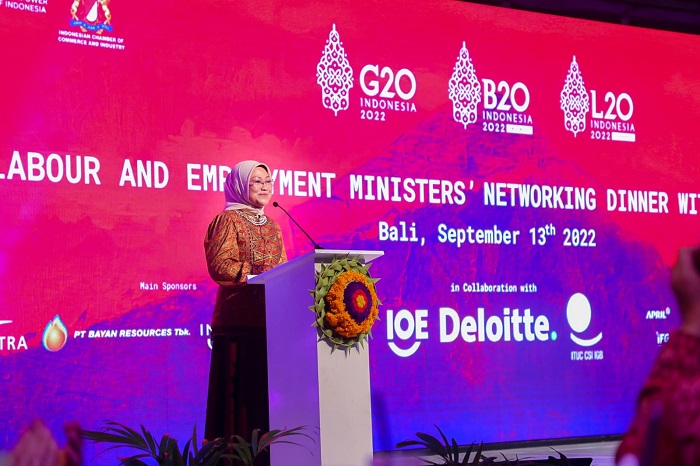 Menaker Ajak Anggota G20 Bangkit Bersama Pulihkan Dunia Ketenagakerjaan