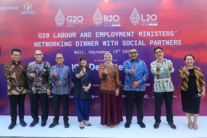 Di Forum G20 Ketenagakerjaan, Menaker Sambut Baik Joint Statement B20 dan L20