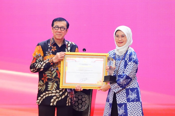 Tahun Ini, Kemnaker Raih Penghargaan JDIHN Awards 2022 Terbaik III