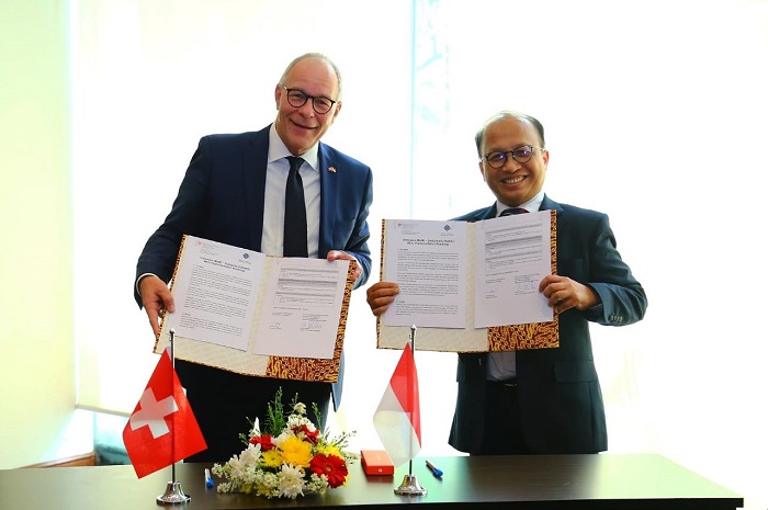 RI – Swiss Sepakat Tandatangani Roadmap Kerja Sama Tripartit