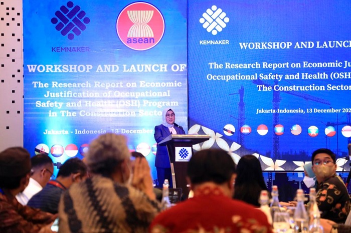 Gelar ASEAN-OSHNET, Kemnaker Kolaborasi Kembangkan Bidang K3