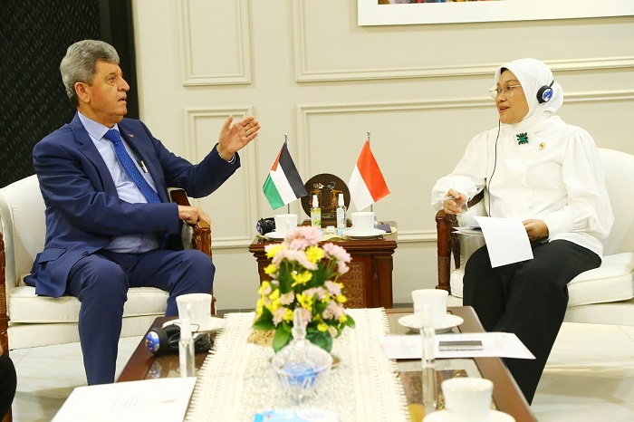 Terima Dubes Zuhair Al-Shun, Menaker: RI Dukung Strategi Terciptanya Kerja Layak di Palestina