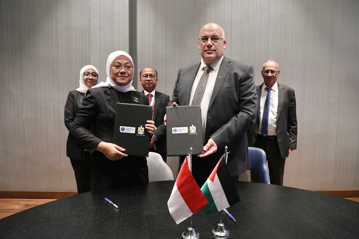 Menaker Tawarkan Bantuan Kerja Sama Ketenagakerjaan pada Menteri Perburuhan Palestina