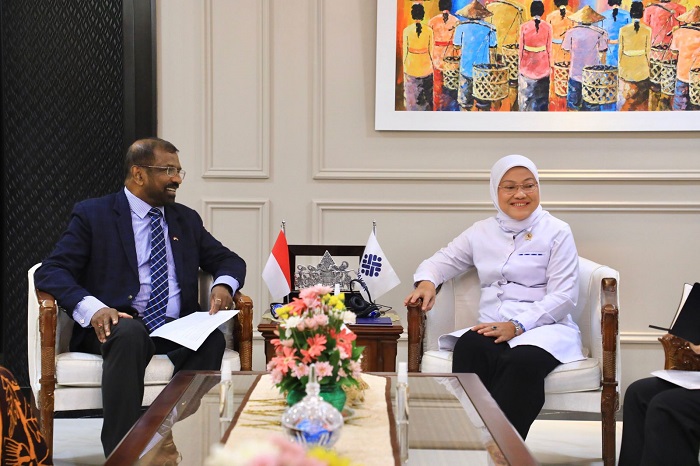 Menaker Terima Dubes Sri Lanka, Tingkatkan Kerja Sama Bidang Ketenagakerjaan