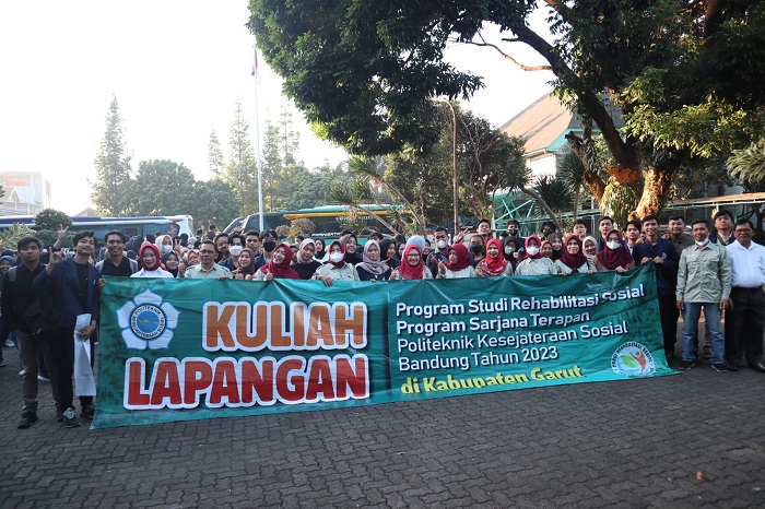 Prodi Rehabilitasi Sosial Gelar Kuliah Lapangan di Kabupaten Garut