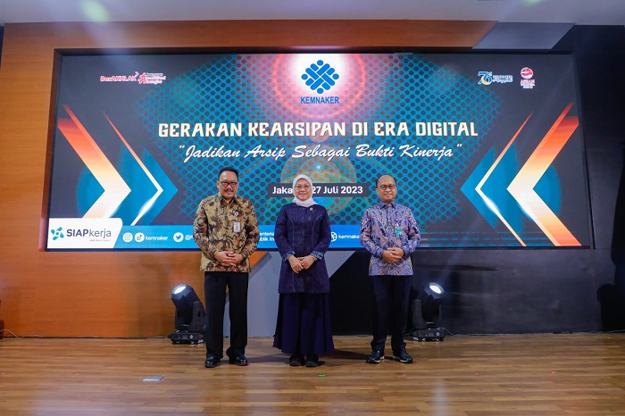 Kemnaker Komitmen Implementasikan Transformasi Digital Kearsipan Bidang Ketenagakerjaan