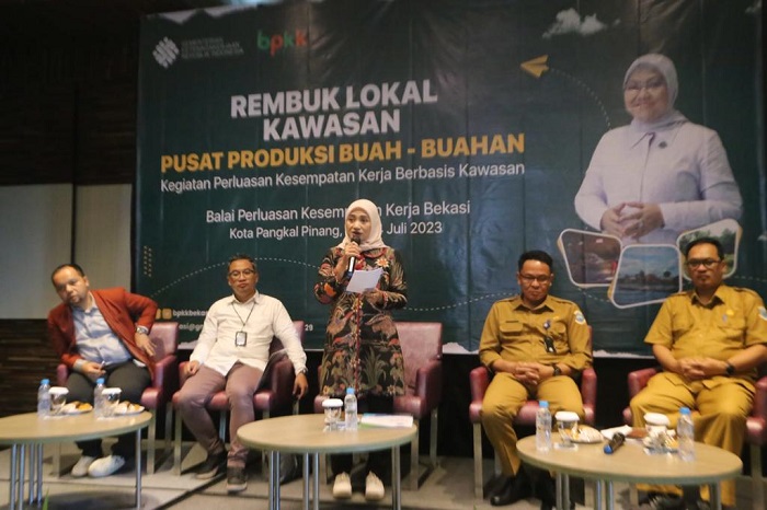 Dukung Akselerasi, Kemnaker Gelar Rembuk Kawasan Produksi Buah-buahan