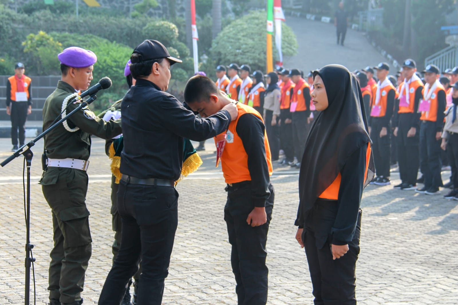 Poltekesos Bandung Laksanakan Latihan Dasar Bela Negara Bagi Mahasiswa Baru 2023/2024