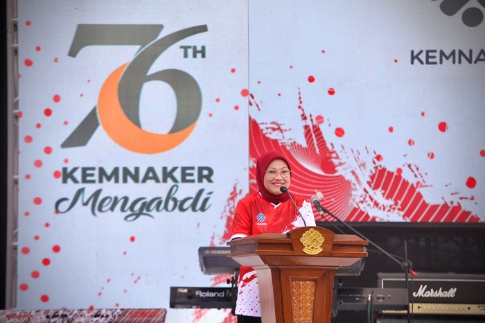 Dirgahayu ke 76 Tahun, Kemnaker Miliki Tantangan Wujudkan Indonesia Maju 2045