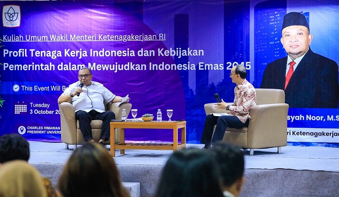 Hadapi Pasar Kerja Kompetitif, Wamenkaer Minta Mahasiswa Terus Kembangkan Kompetensi