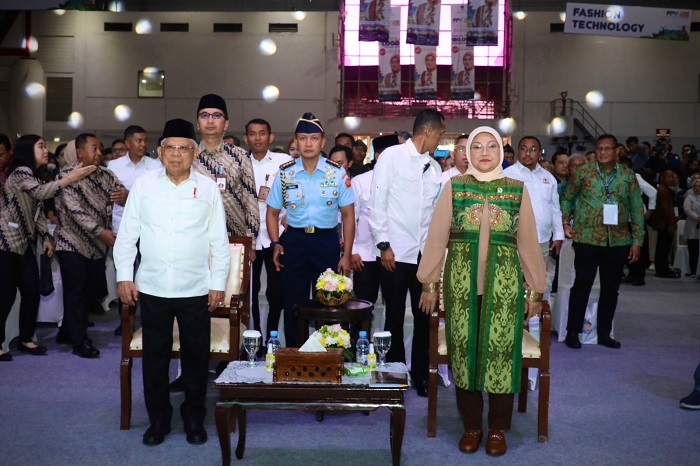 Wapres Didampingi Menaker Buka Festival Pelatihan Vokasi dan Job Fair Nasional 2023