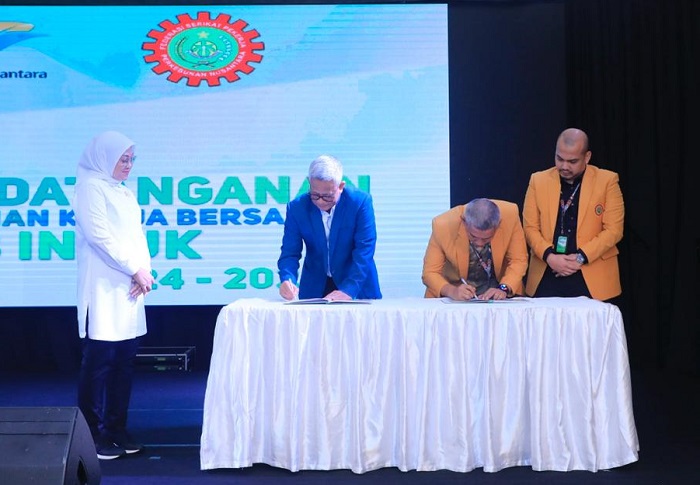 PKB PTPN III dan FSPBUN, Menaker: Mampu Wujudkan Hubungan Industrial Harmonis