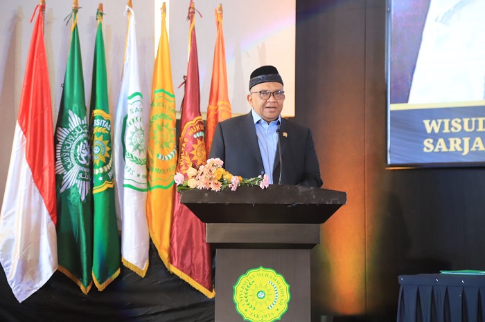 Hadiri Wisuda UMJ, Wamenaker Ajak Lulusan Jadi Sarjana Handal dan Miliki Keahlian