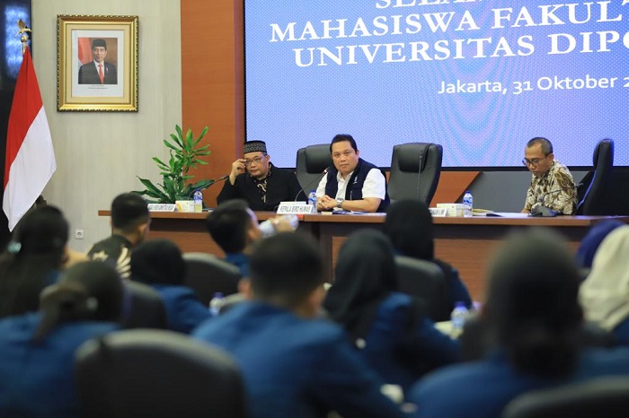 Terima Kunjungan Mahasiswa, Kabiro Humas: Kami Miliki Komitmen Tingkatkan Kualitas SDM TKI