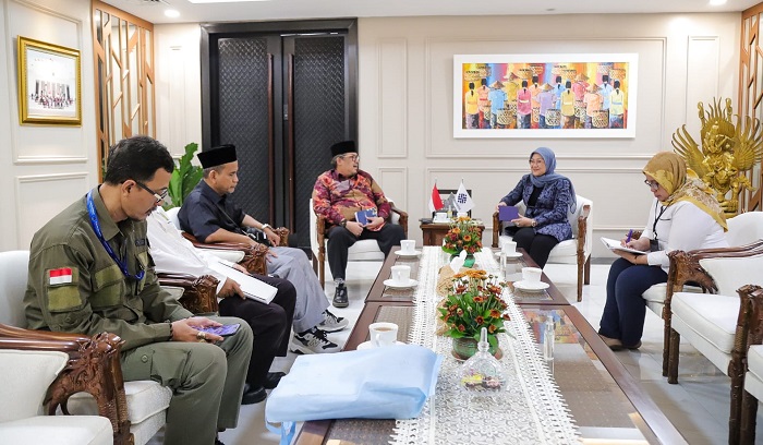 Pedoman ULD Terbit, Menaker Terima Audiensi Rumah Aspirasi Tuna Netra Indonesia