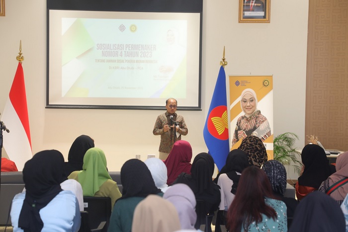 Sosialisasi Permenaker No 4/2023, Anwar Sanusi: 9 Manfaat Jamsos bagi PMI