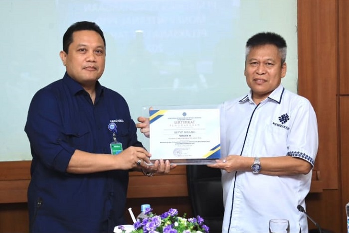 Dinilai Baik, BBPVP Serang Raih Penghargaan Monev Internal PPID Tahun 2023