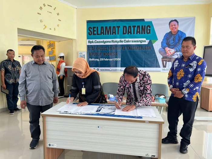 Kerja Sama Pelatihan Pengelasan Bawah Air Antara Kemnaker dan Pemkab Malinau